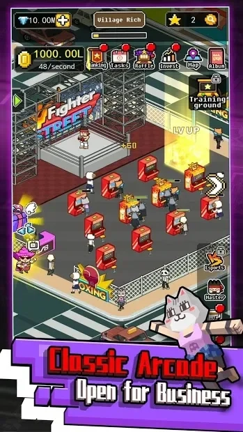 Скриншот Idle Arcade Tycoon