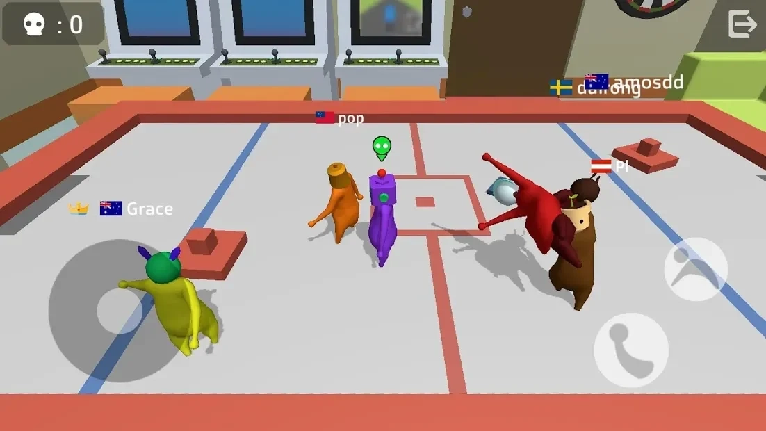 Скриншот Noodleman.io - Fight Party Games